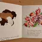 Kukkia,orkideat, aukollinen taittokortti, kulkenut - pikkukuva 3