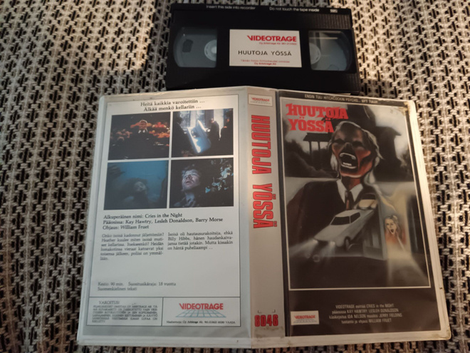 Huutoja yössä vhs fix