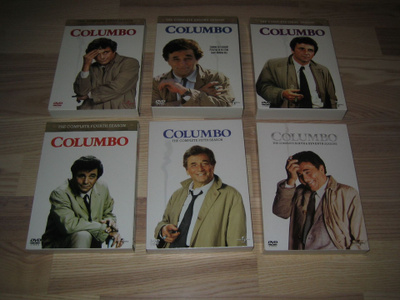 Columbo Tuotantokaudet 1-7 (23 x DVD)