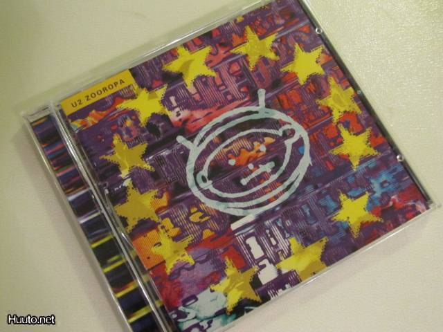 U2 Zooropa cd Saksa
