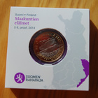 Suomi 2014 5 € Maakuntien eläimet Karjala, Käki, PROOF - pikkukuva 1
