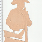 ~ L&B 31155, metsästäjä ja jalat, 17 x 8,5cm ~ - pikkukuva 2