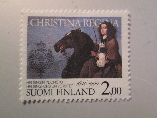 POSTITUORE POSTIMERKKI HELSINGIN YLIOPISTO 1640 - 1990