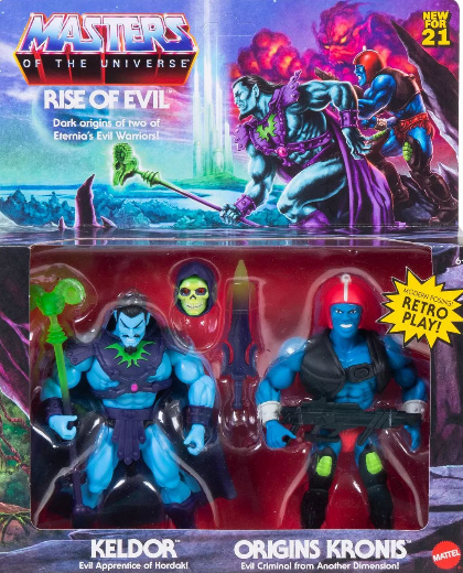MOTU orogins RISE OF EVIL 2 pack  - HEAD HUNTER STORE.