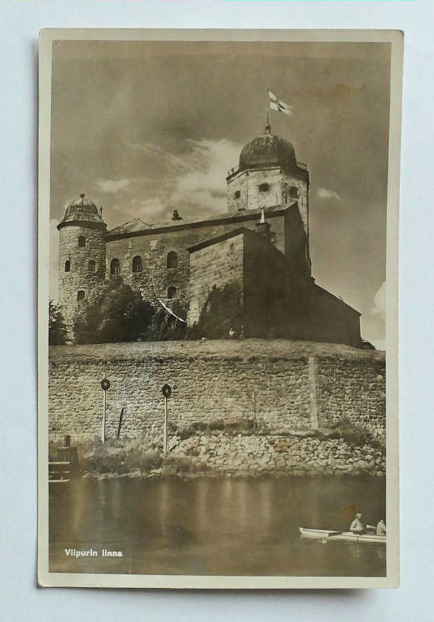 Viipurin linna postikortti v. 1939