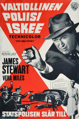 Elokuvajuliste: Valtiollinen poliisi iskee (James Stewart)