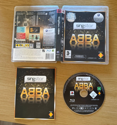 SingStar ABBA, PS3 CIB
