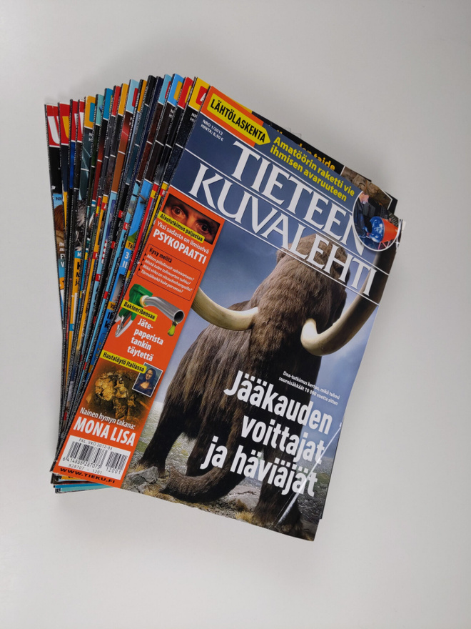 Tieteen kuvalehti vuosikerta 2012 (1-18)