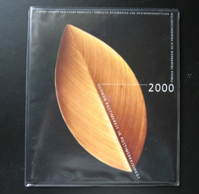 Ilmestymispäivän pyöröleimattu vuosilajitelma 2000.