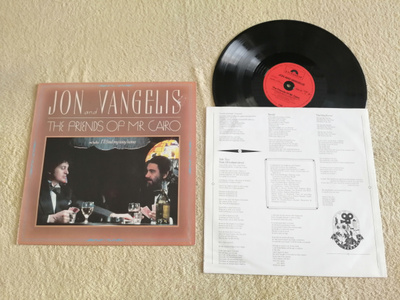 JON AND VANGELIS - The Friends Of Mr Cairo LP