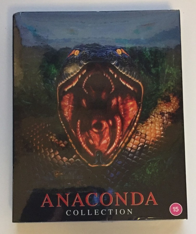Anaconda Collection 1-4 (Blu-ray) Slipcover (UUSI)