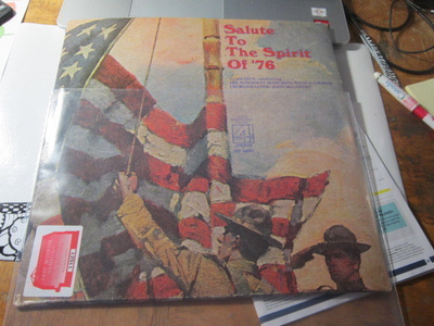 Salute to The Spirit of 1776 LP 1976 The Kingsway Symphony