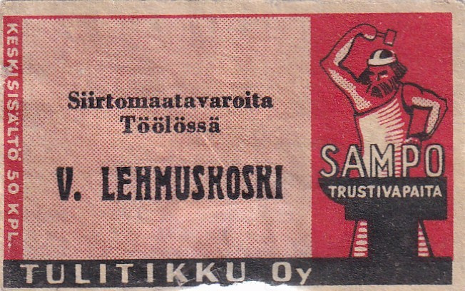 Helsinki, V. Lehmuskoski , Sampo,      7/13