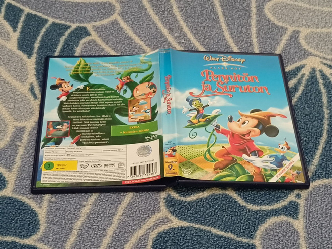 Pennitön Ja Suruton Disney DVD