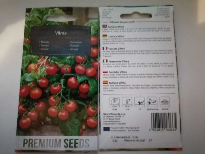 Kirsikkatomaatti 'Vilma' - siemenet #