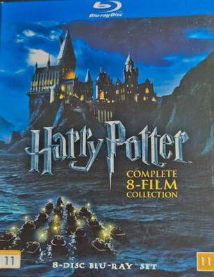 Harry Potter - koko elokuvasarja  -Blu-Ray