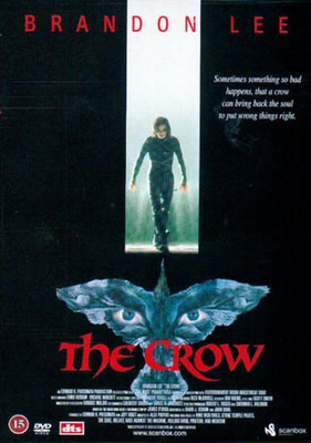 crow (35 943) k -FI- DVD nordic, brandon lee 1994
