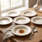 Arabia Elite Deep Plates – Olga Osol Art Deco 1932–1949, 6 k - pikkukuva 4