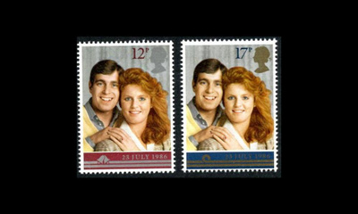 Iso-Britannia 1081-2 ** Prinssi Andrewin ja Sarah Fergusonin