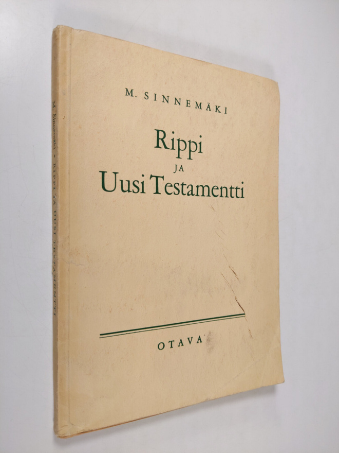 Maunu Sinnemäki : Rippi ja Uusi testamentti