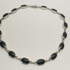 Kaulakoru onyksi kivillä sterling silver 925, TS-102 Mexico - pikkukuva 1