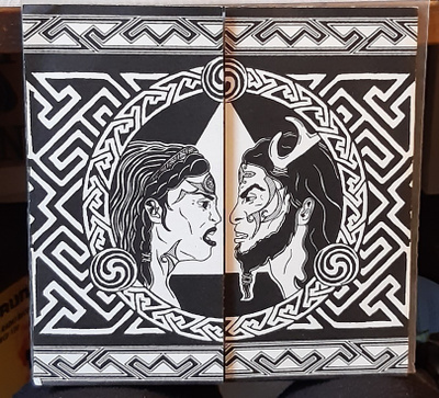 Scatha / The Dagda -split-EP 7" (Dark HC 2003)