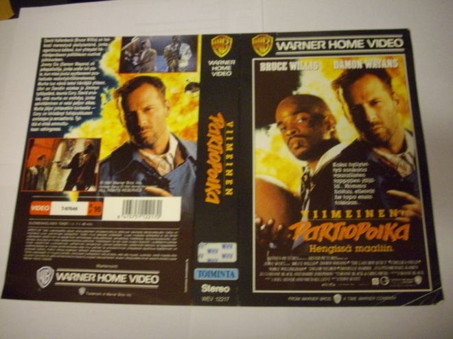 Vhs kansipaperi Fix - VIIMEINEN PARTIOPOIKA (Sis.postikulut)