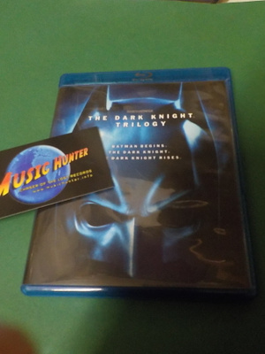 BATMAN - THE DARK KNIGHT TRILOGY 4x BLU-RAY (W)