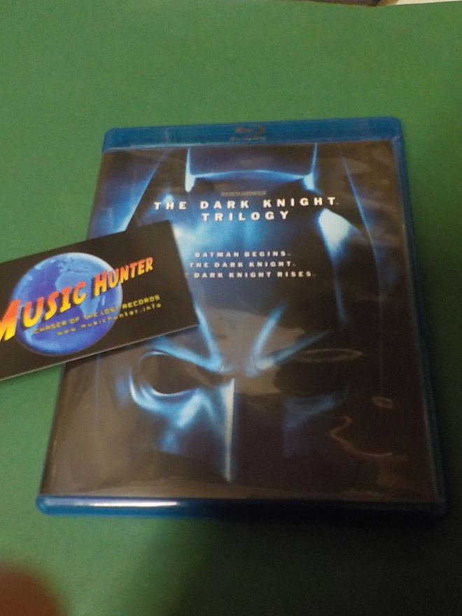 BATMAN - THE DARK KNIGHT TRILOGY 4x BLU-RAY (W)