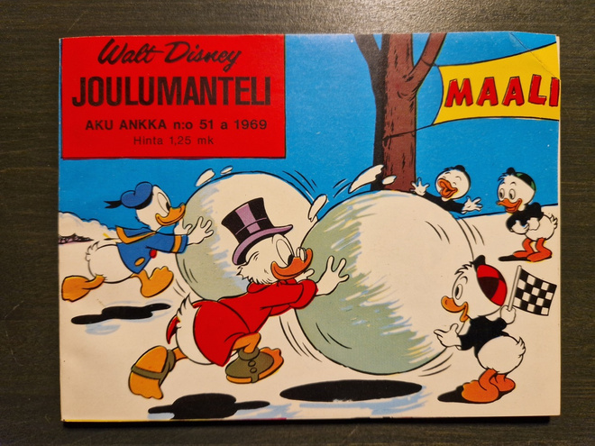 Walt Disney Joulumanteli 51 a 1969.. Hieno