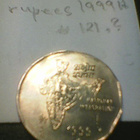 Intia 2 rupees 1999H, km#121.? - pikkukuva 1
