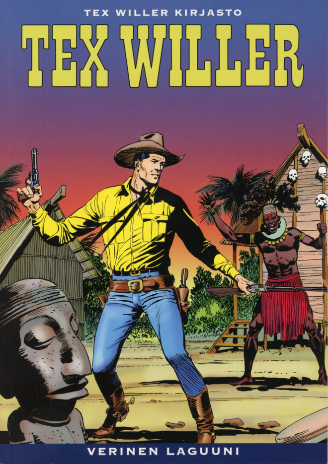 Tex Willer Kirjasto 68, Verinen laguuni (uusi lukematon)