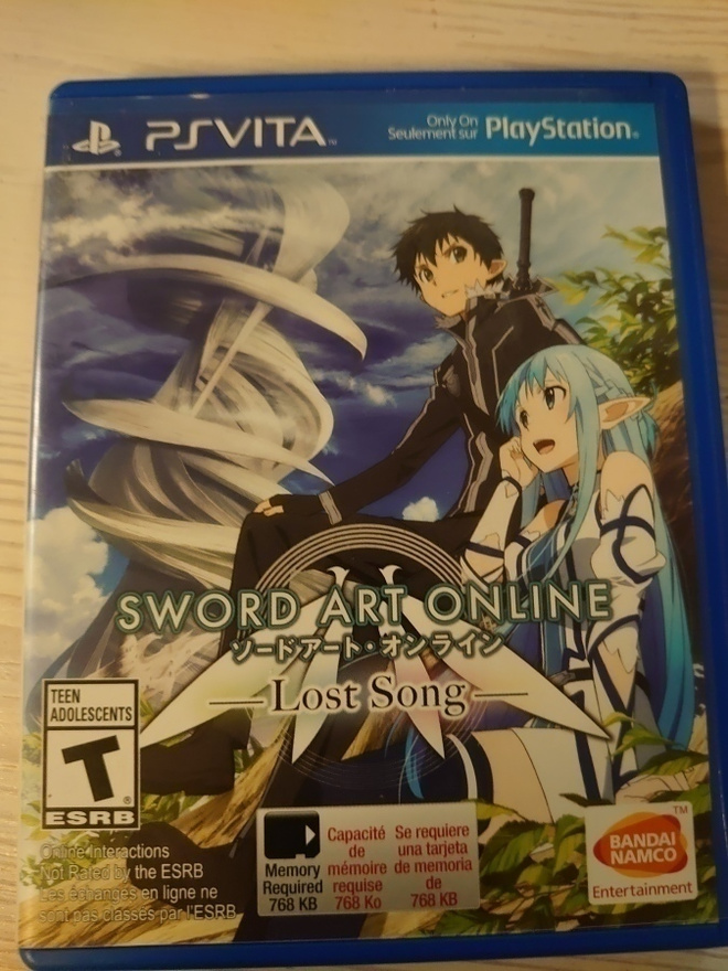 Sword art online lost song ps vita