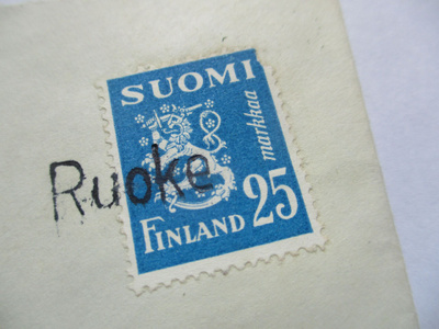 1953 Ruoke (Jyväskylä) rivil kuorella