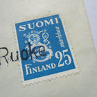 1953 Ruoke (Jyväskylä) rivil kuorella - pikkukuva 1