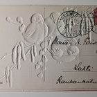 Pikkulinnut puun oksalla, kohopaino, väritys, p. 1911 - pikkukuva 2