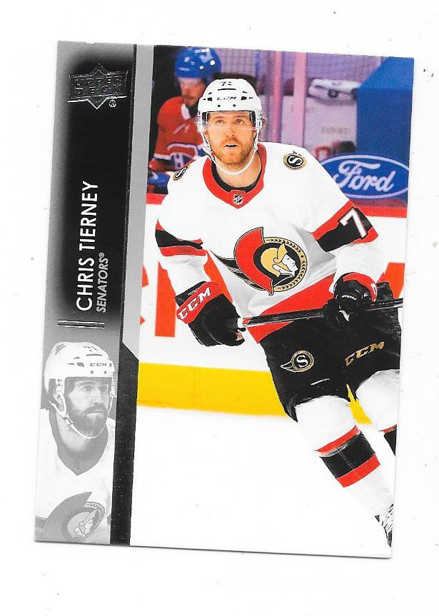 2022-23 Upper Deck  #131 Chris Tierney , Ottawa Senators