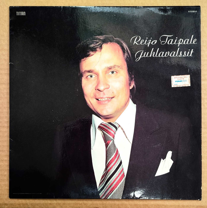 REIJO TAIPALE: Juhlavalssit – Titan LP 1977 - Jarmo Jylhä