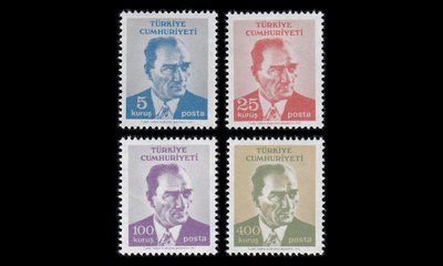 Turkki 2212-5 ** Käyttösarja Atatürk (1971)