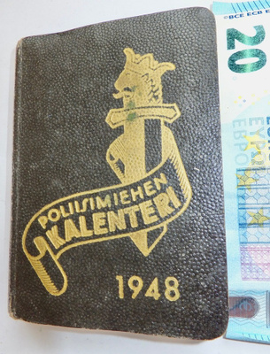 VANHA Poliisimiehen Kalenteri 1948