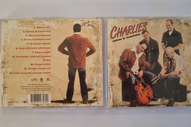 CHARLIES: VALVON JA KUUNTELEN CD