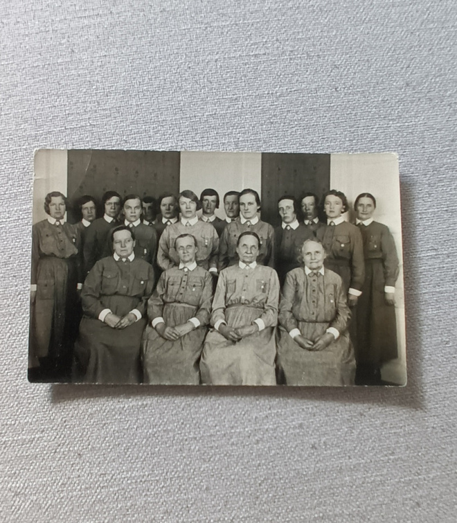 Lotta valokuva . sota-ajan valokuva