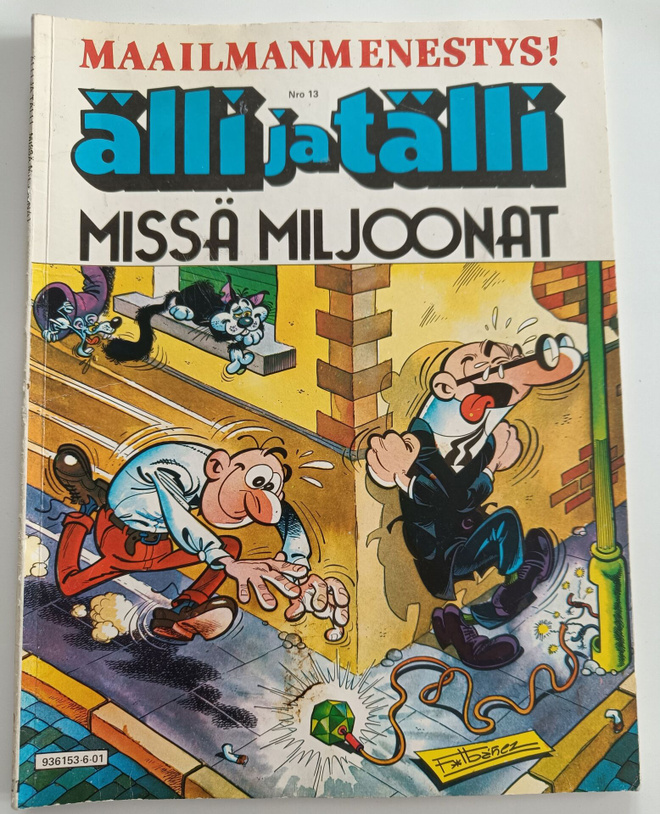 Älli ja Tälli Nro 13: Missä miljoonat