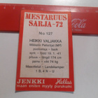 K 6 Jenkki Mestaruus sarja -72 # 127 Heikki Valjakka MP - pikkukuva 2