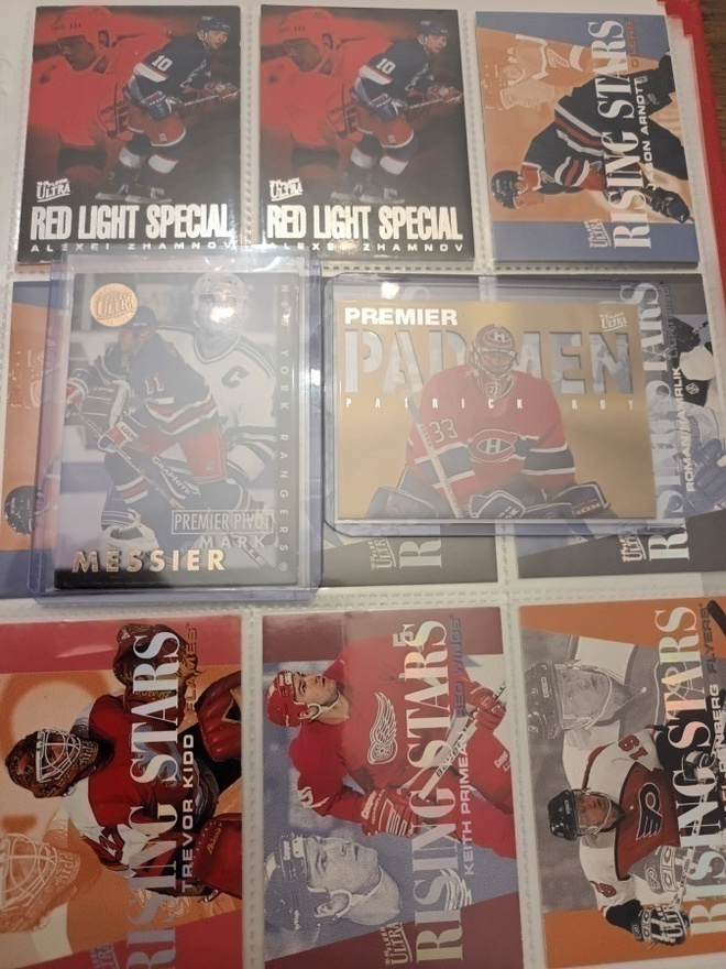 Fleer Ultra NHL 1995-1996 alkaen 0,10€/kpl