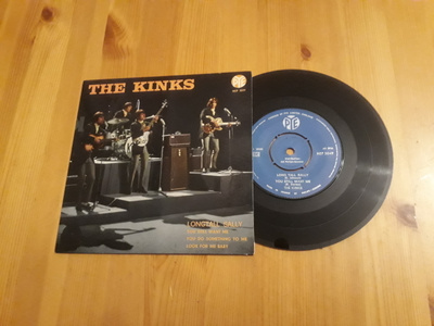 Kinks - Long Tall Sally ep ps orig 1964 Sweden rare