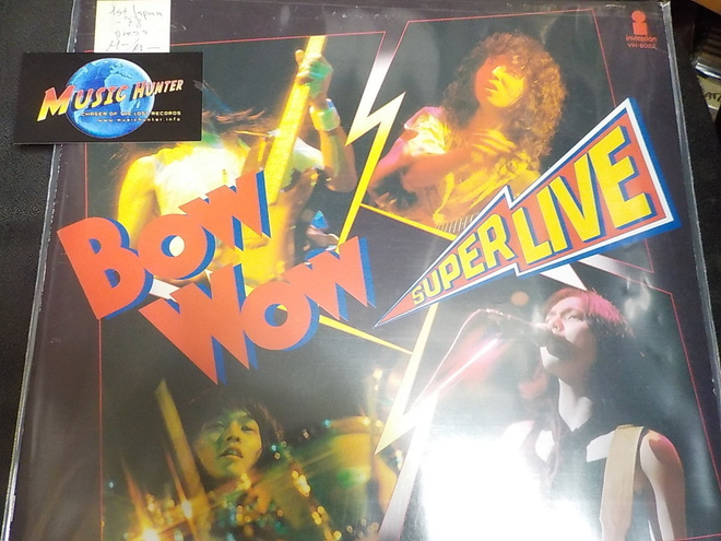 BOW WOW - SUPER LIVE M-/M- LP 1st japan press