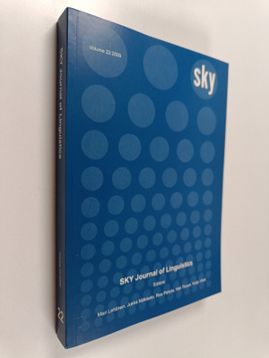 SKY journal of linguistics 22