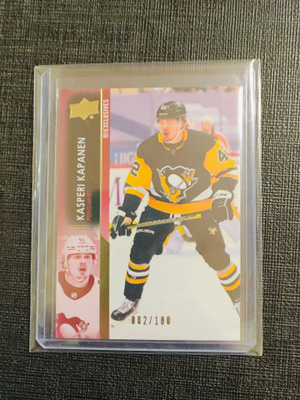Kasperi Kapanen - 21-22 UD Exclusives /100