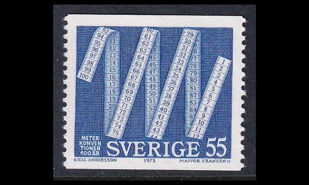 Ruotsi 903 ** Metrin yleissopimus (1975)